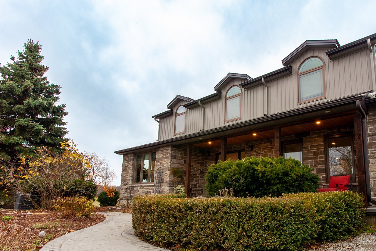 Front yard home
